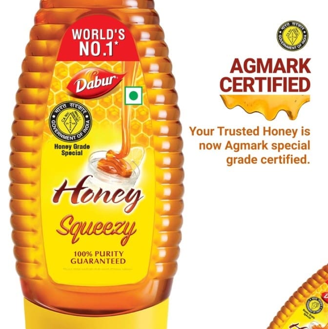 Dabur Honey Squeezy (400g, Pack of 2)
