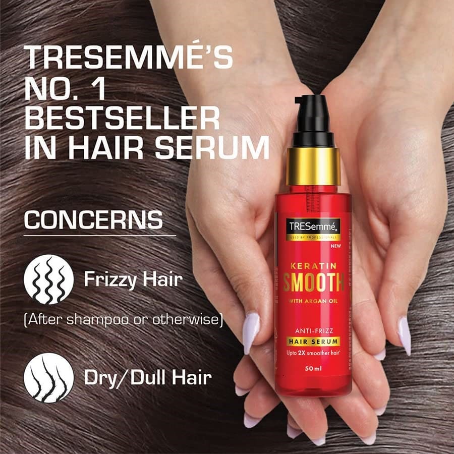 TRESemmé Keratin Smooth Anti-Frizz Hair Serum, 50ml