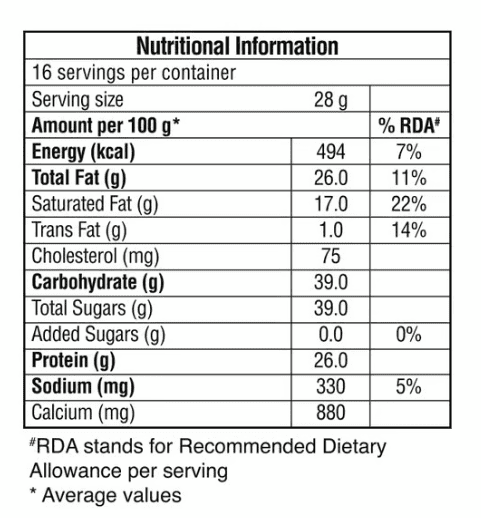 Amul Pro Whey Protein - Malt Beverage Health Drink With DHA & Chocolate, 500gm