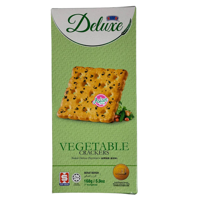 Deluxe, Vegetable Crackers,168g