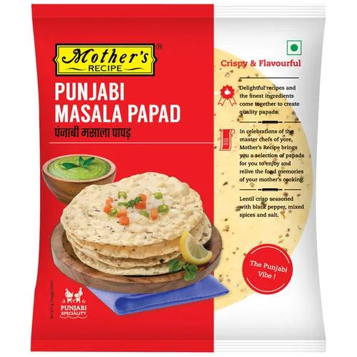 Mother's Recipe, Punjabi Masala Papad, 180gm
