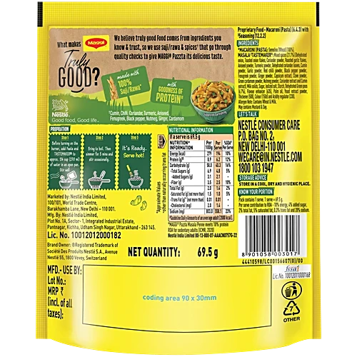 Maggi, Pazzta Masala Penne, 69.5gm