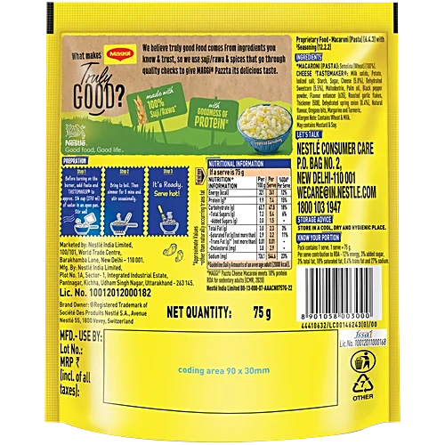 Maggi, Pazzta Cheese Macaroni, 75g