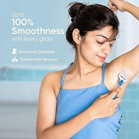 Gillette Venus Smooth with Aloe Vera Glidestrip, 4 piece