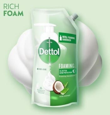Dettol Foaming Handwash Refill - Aloe Coconut, 700ml