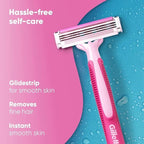 Gillette Venus Razor Disposable - (Pack of 1, Pink) - Razor for Women