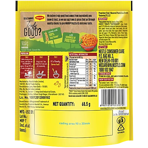 Maggi Pazzta Cheesy Tomato Twist Instant Pasta- 68.5 g