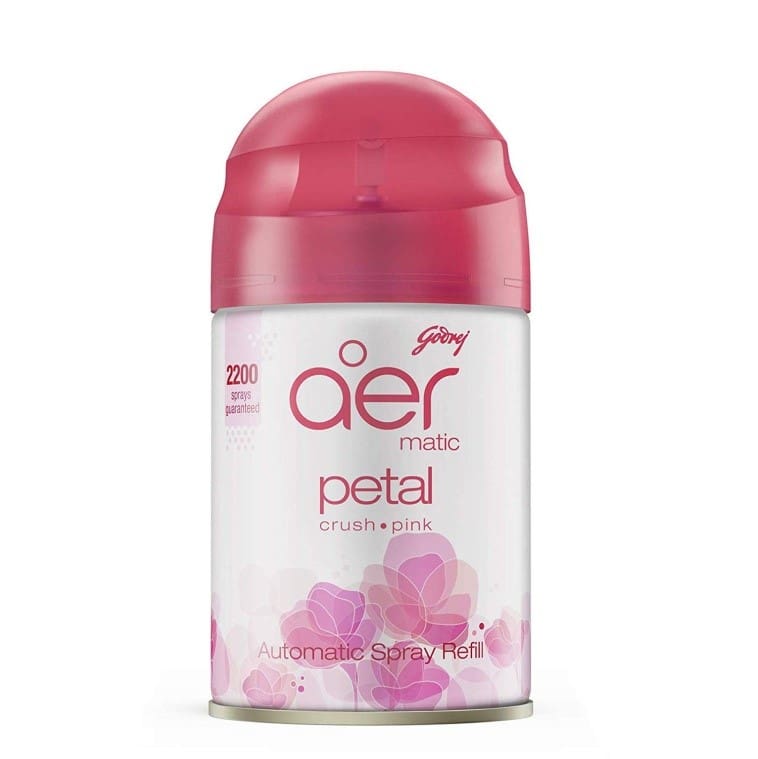 Godrej aer Matic Petal Crush Pink, 225ml