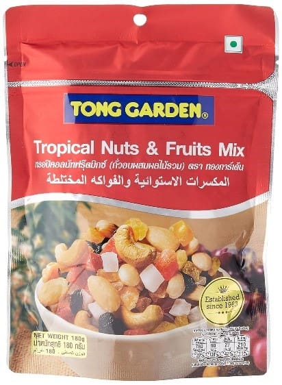 Tong Garden Tropical Nuts and Fruits Mix, 180gm