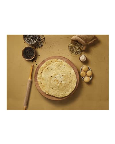 Bikaji - Baat Cheet Papad - Moong Dal Urad Dal Papad - Crispy Handroll Papad 250gm
