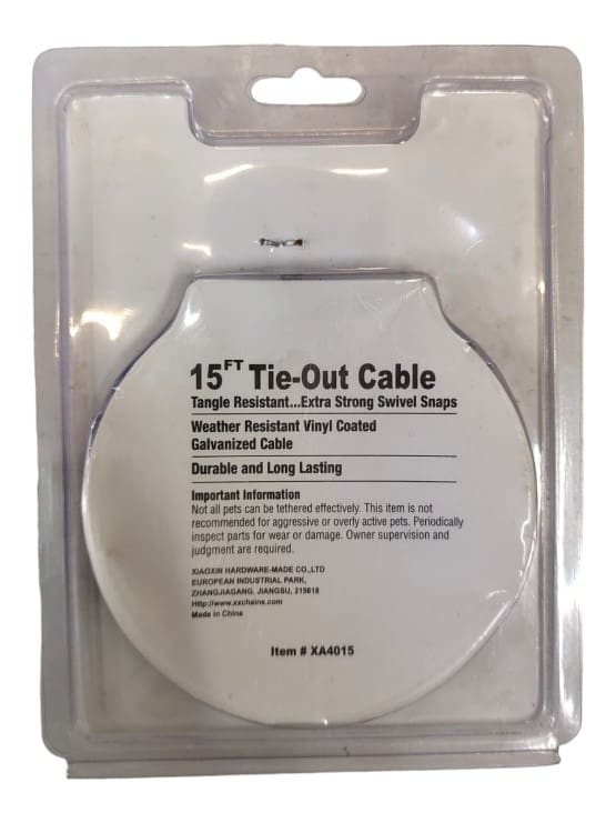 Xiaoxin, 15ft Tie-Out Cable
