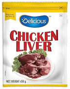 Delicious Frozen Chicken Liver, 450gm