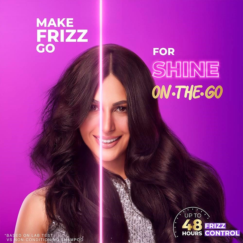 Sunsilk Super Shine Hair Serum For Dry frizzy, 20ml