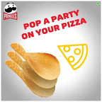 Pringles Pizza Flavour Potato Crisps, 107gm