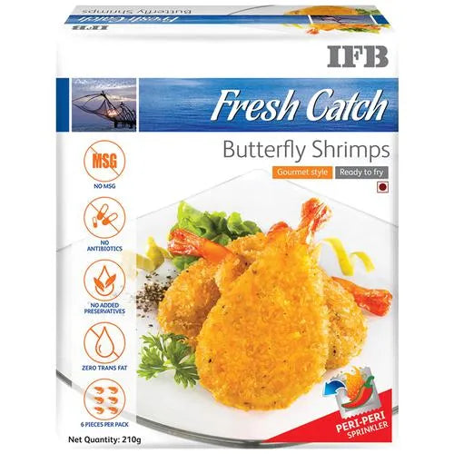 IFB Fresh Catch Butterfly Shrimps, 210g