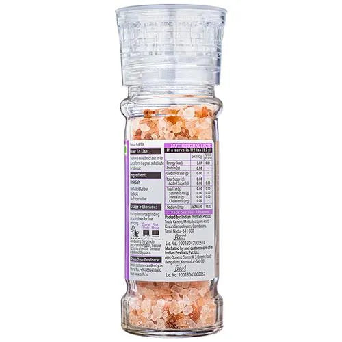 On1y Pink Salt Crystals Grinder, 100gm