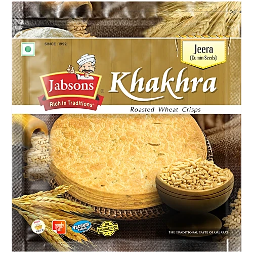 Jabsons Khakhra Jeera (Cumin Seeds), 180 g