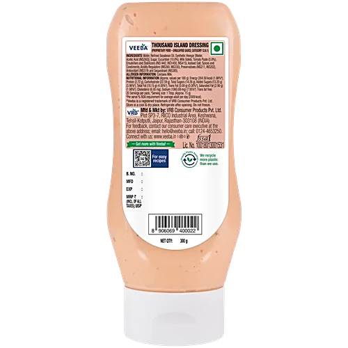 Veeba Thousand Island Dressing, 300 g