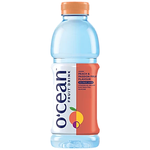 Ocean Peach & Passion Fruit Flavour, 500 ml