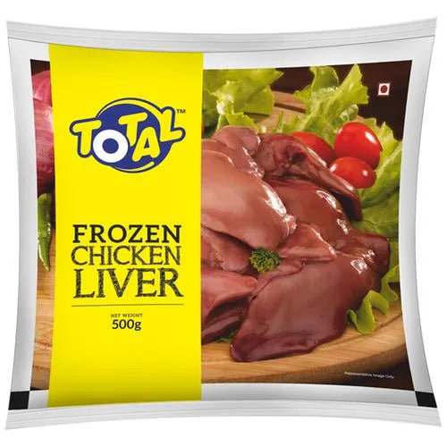 Total Frozen Chicken Liver, 500g