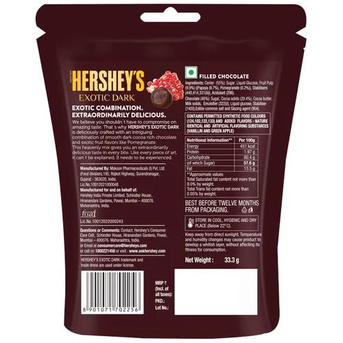Hershey’s Exotic Dark Pomegranate, 33.3g