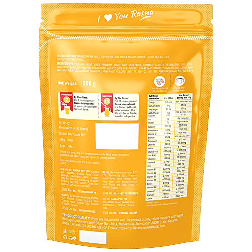 Rasna Instant Mango - 500g