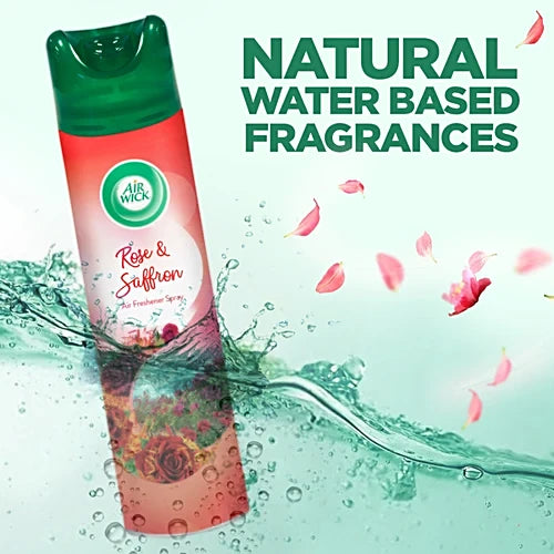 Airwick, Rose & Saffron Air Freshener, 245 ml