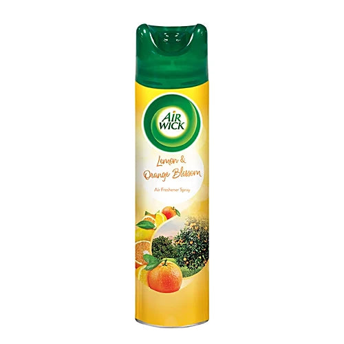 Airwick, Air Freshener Spray, Lemon & Orange Blossom, 245 ml