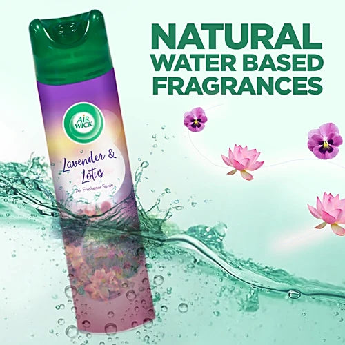 Airwick, Lavender & Lotus Air Freshener, 245 ml