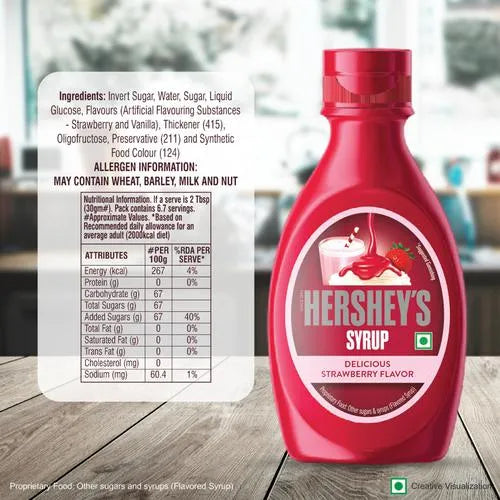 Hershey's Strawberry Syrup, 200g