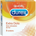 Durex Extra Dots - 3 Condoms