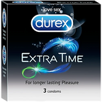 Durex Extra Time - 3 Condoms.