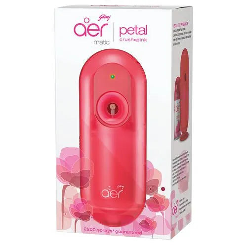 Godrej Aer Matic Kit, Petal Crush Pink