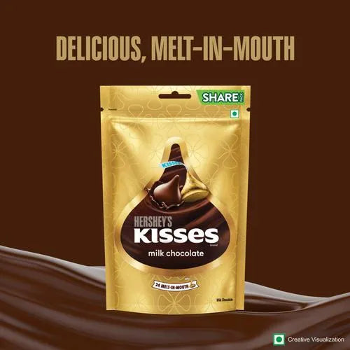Hershey's Kisses Milk Chocolate, 108g