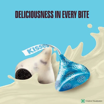 Hershey's Kisses Cookies 'n' Creme, 100.8g