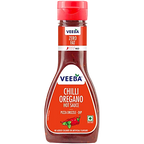 Veeba Chilli Oregano Hot Sauce, 350 g