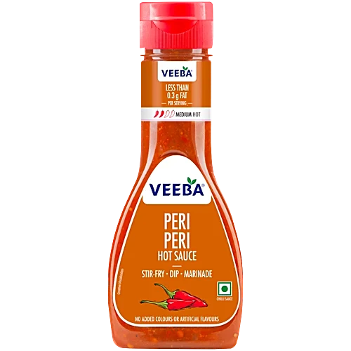 Veeba Peri Peri Hot Sauce, 300 g