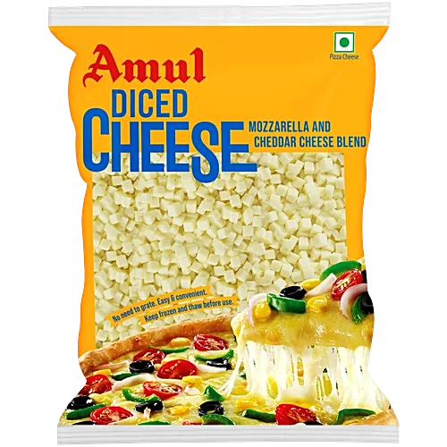 Amul Diced Cheese Blend, 200 g