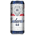 Budweiser 0.0 Non-Alcoholic Beer, 330 ml Can