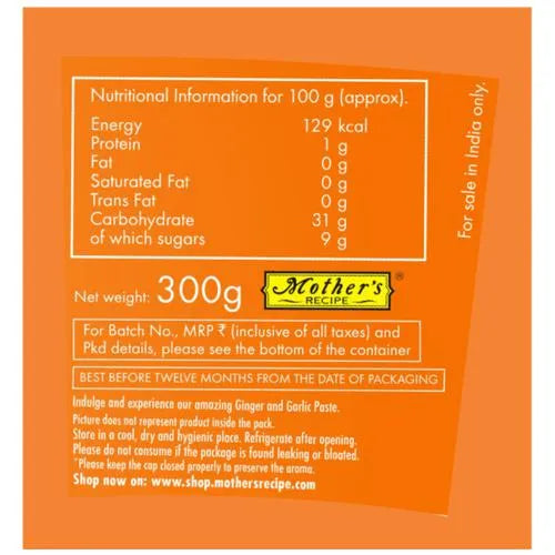 Mother's Recipe Tamarind Paste, 300g