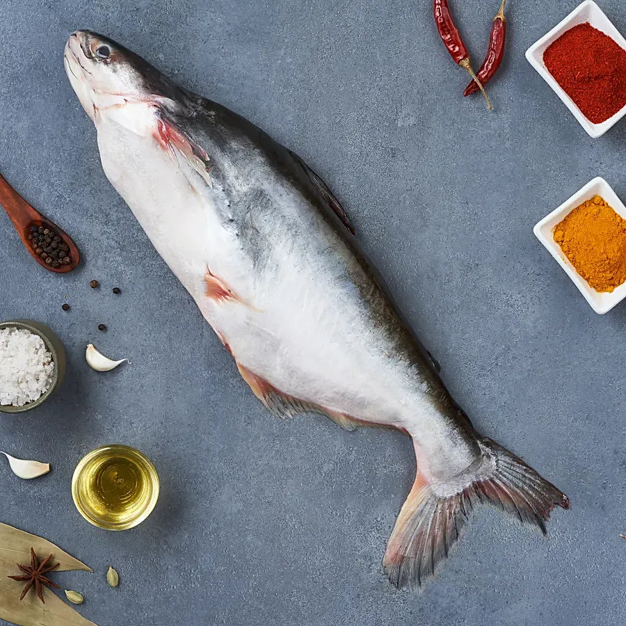 Pangas Fish, Curry Cut, 1kg