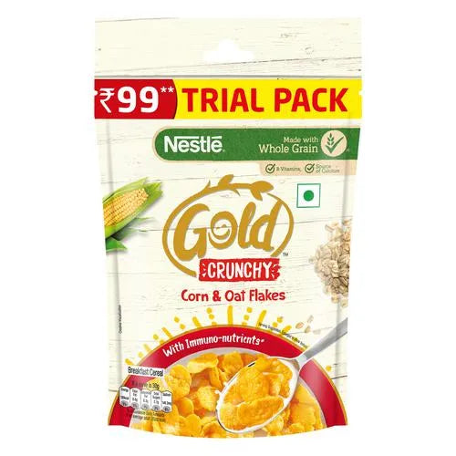 Nestle, Gold Crunchy Oats & Cornflakes Cereal, 230gm