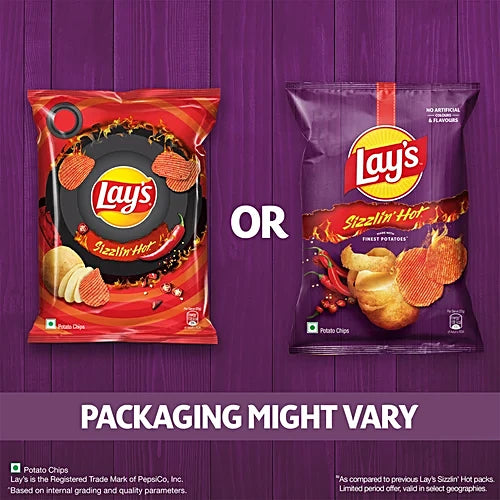 Lay's, Potato Chips - Sizzlin’ Hot, 48g