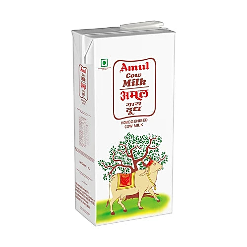 Amul Homogenised Cow Milk, 1 L