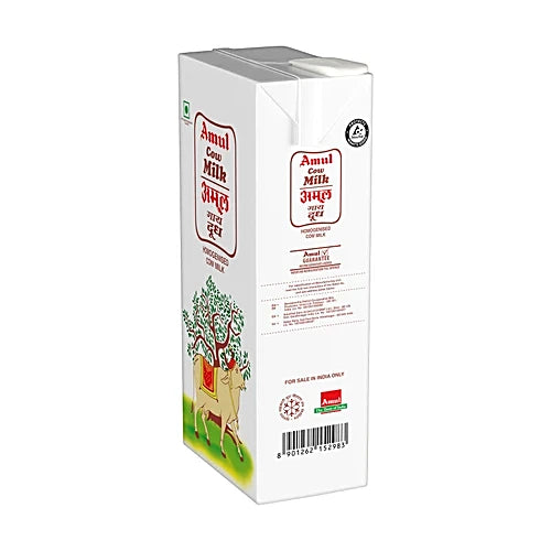 Amul Homogenised Cow Milk, 1 L