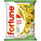 Fortune Indori Poha Super Soft Thick Source Of Protein Fibre, 500 g