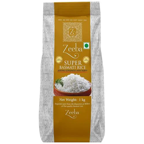Zeeba, Super Basmati Rice, 1kg