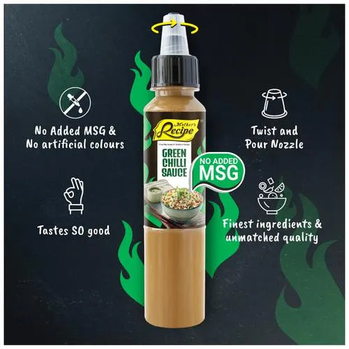 Mother's Recipe Green Chilli Sauce, 220g