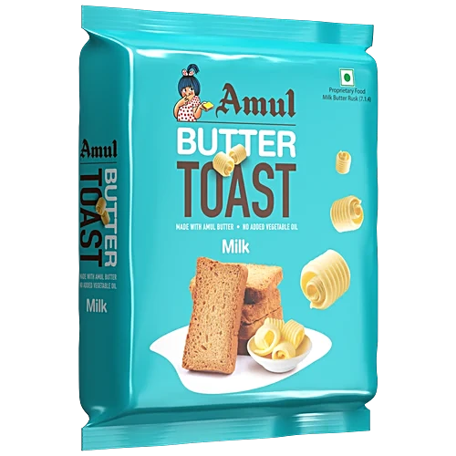 Amul Crunchy Milk Butter Toast, 200 g