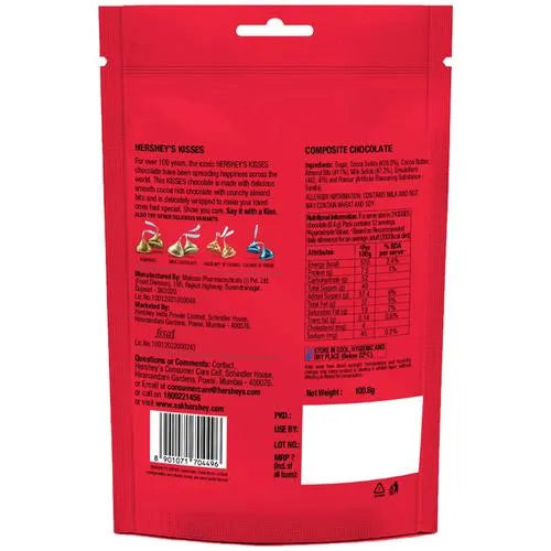 Hershey's Kisses Dark Almonds, 100g